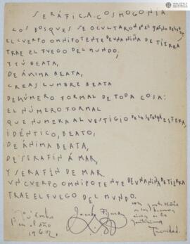 Seráfica cosmogonía